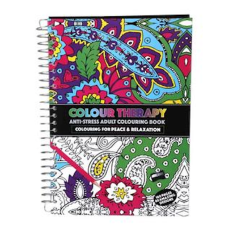 Colouring Therapy - 80 Pages - Size A5
